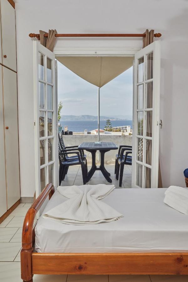 180° View To Sea Villa Vathí Exterior foto